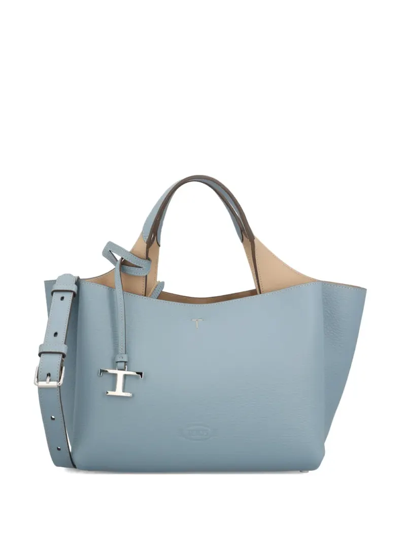 Tod's Leder-Rucksack mit C-Anhänger in Blau