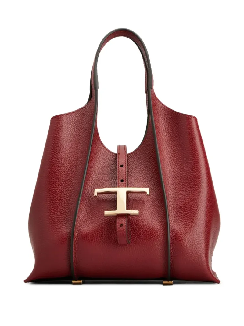 Tod's Mini-Tasche aus Leder Mini in Rot