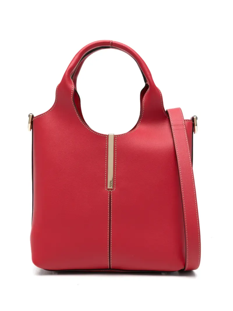 Tod's Mini-Tote Bag mit Henkeldetail Mini in Rot