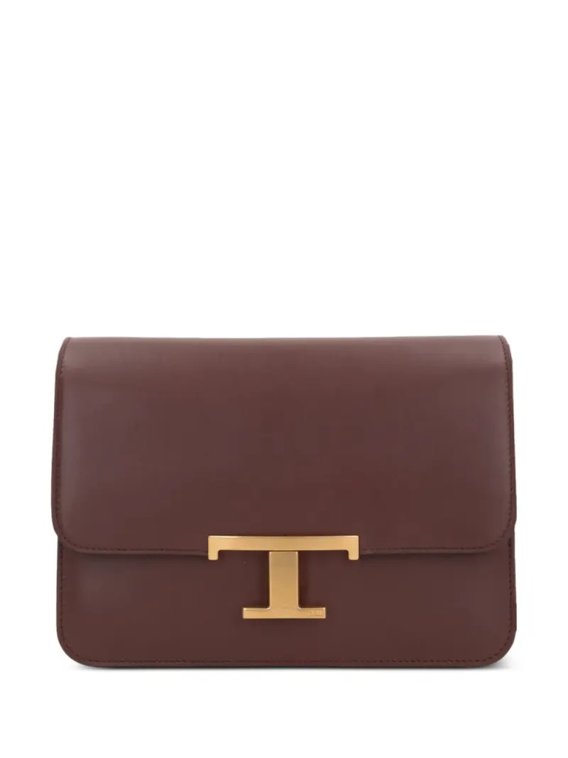 Tod's Mini T Timeless Umhängetasche Mini in Rot