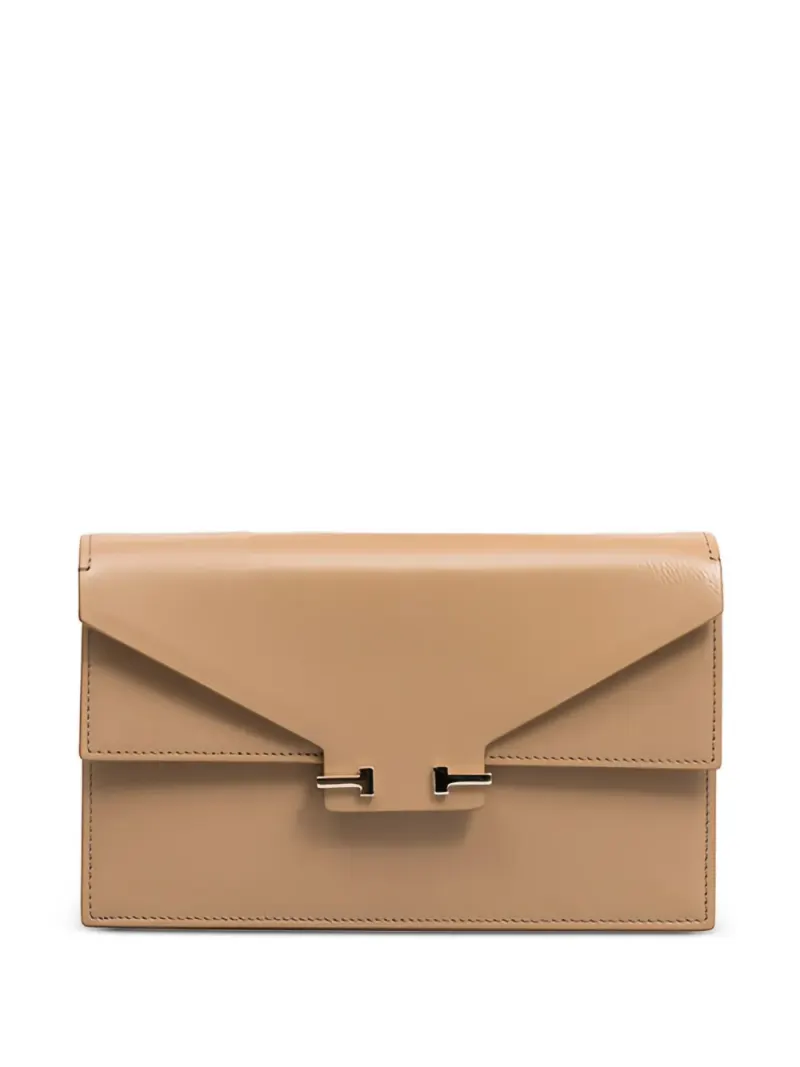 Tom Ford Aube Mini-Tasche mit T-Riemen Mini in Nude