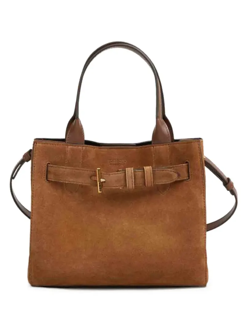 Tom Ford Audrey Tote Bag mit Schnallendetail in Braun