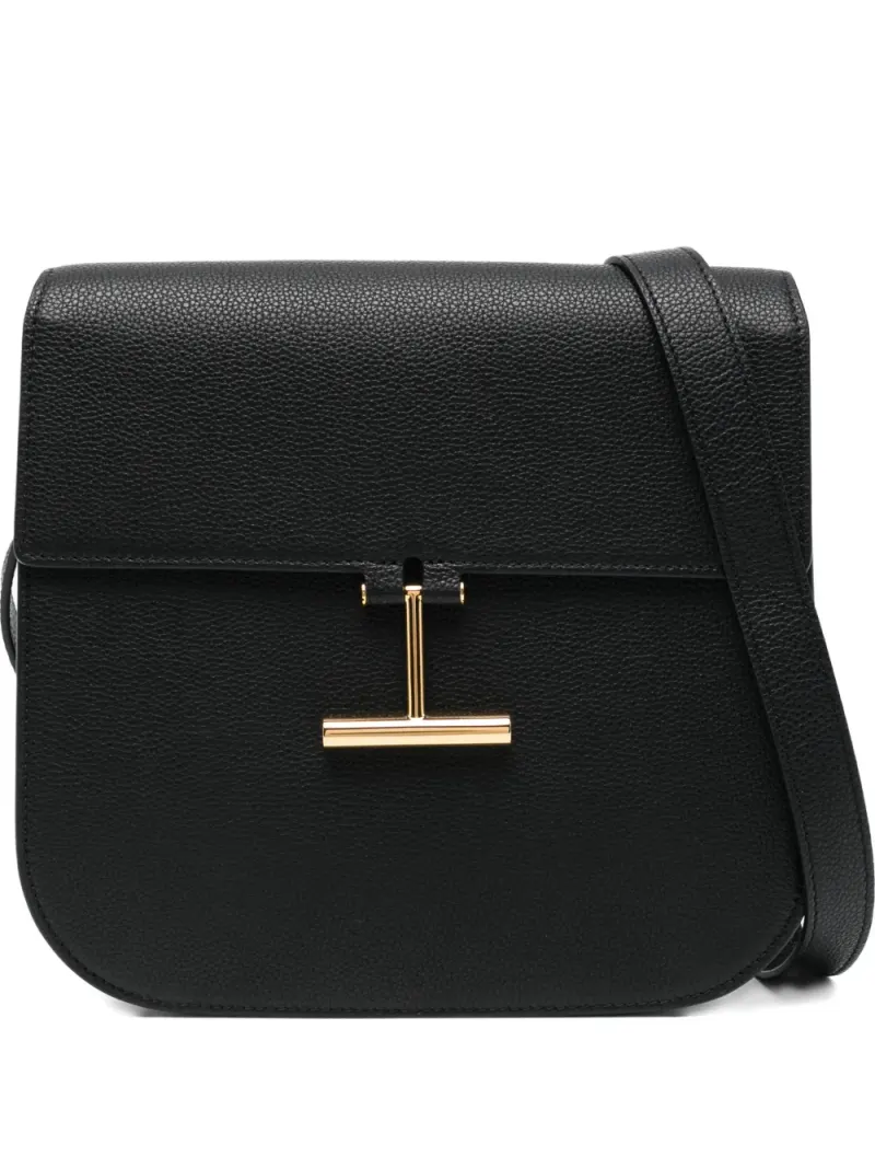 Tom Ford Mittelgroße Tara Schultertasche in Schwarz