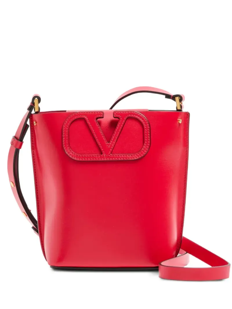 Valentino Kleine Fill Me Beuteltasche aus Kalbsleder
