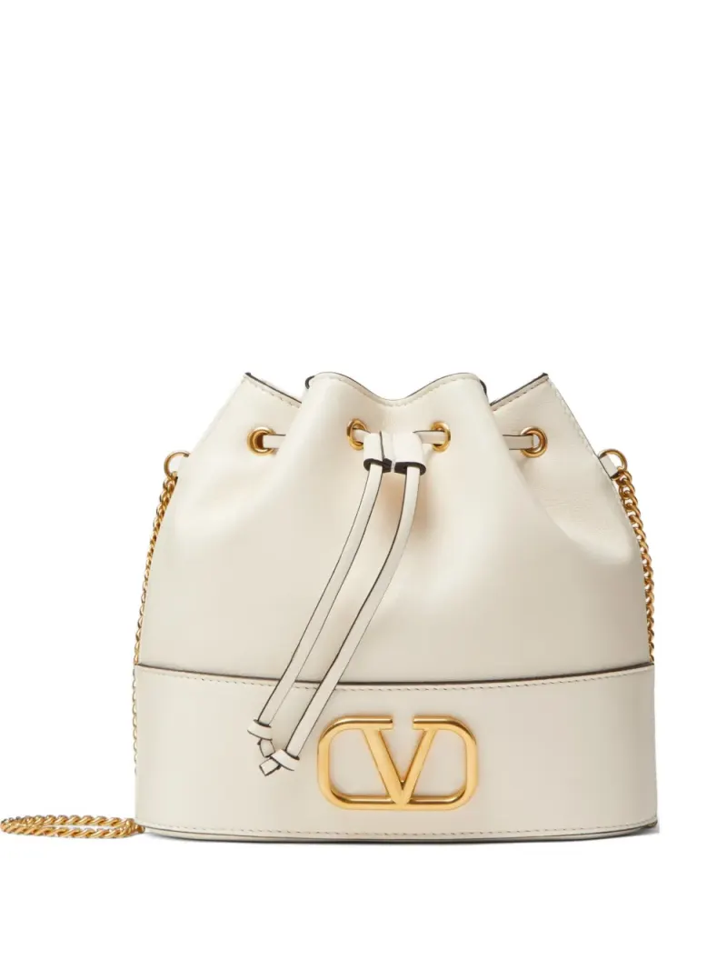 Valentino Mini VLogo Beuteltasche aus Nappaleder