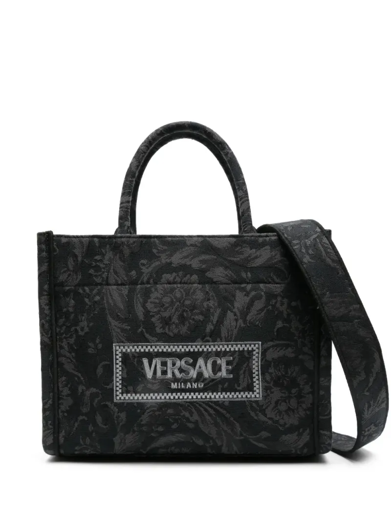 Versace Barocco Athena in Grau – Tote Bags
