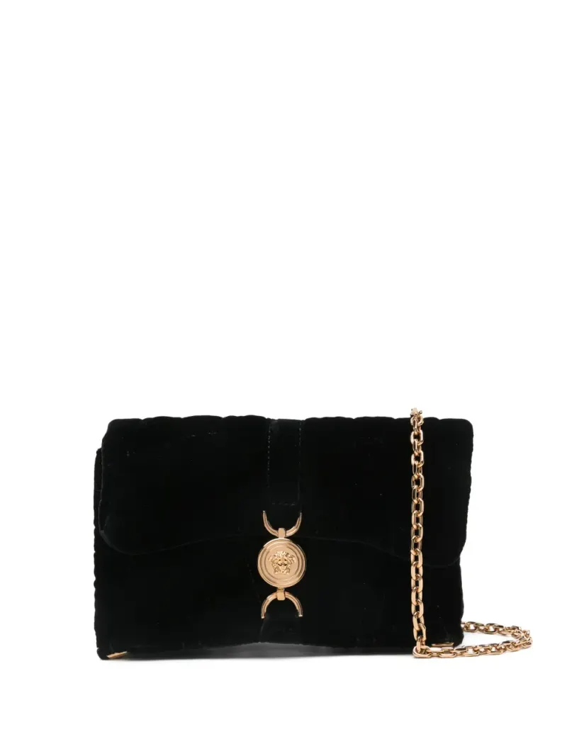 Versace Mini Kleio Umhängetasche mit Steppung