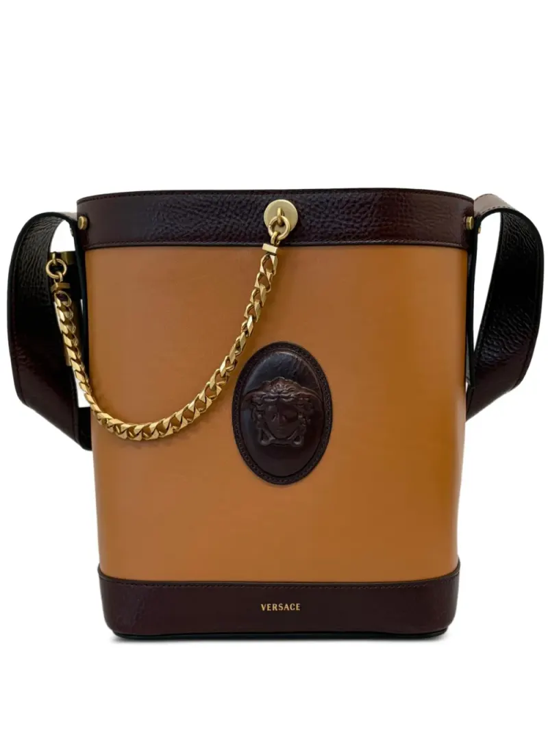 Versace Kleine Medusa Beuteltasche mit Kette