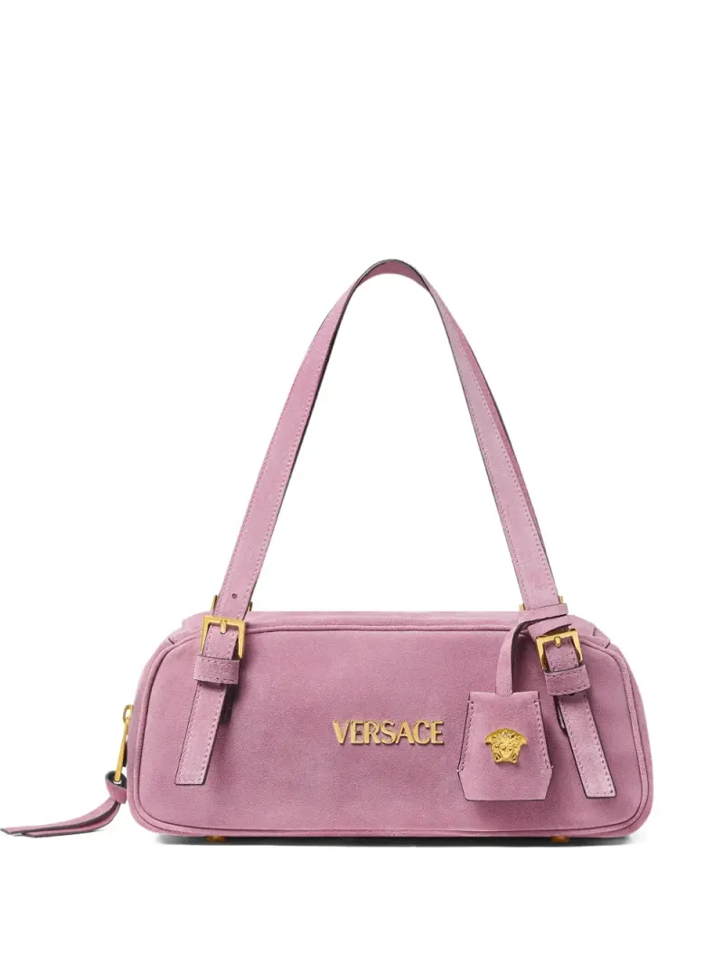 Versace Schultertasche mit Medusa-Detail in Rosa