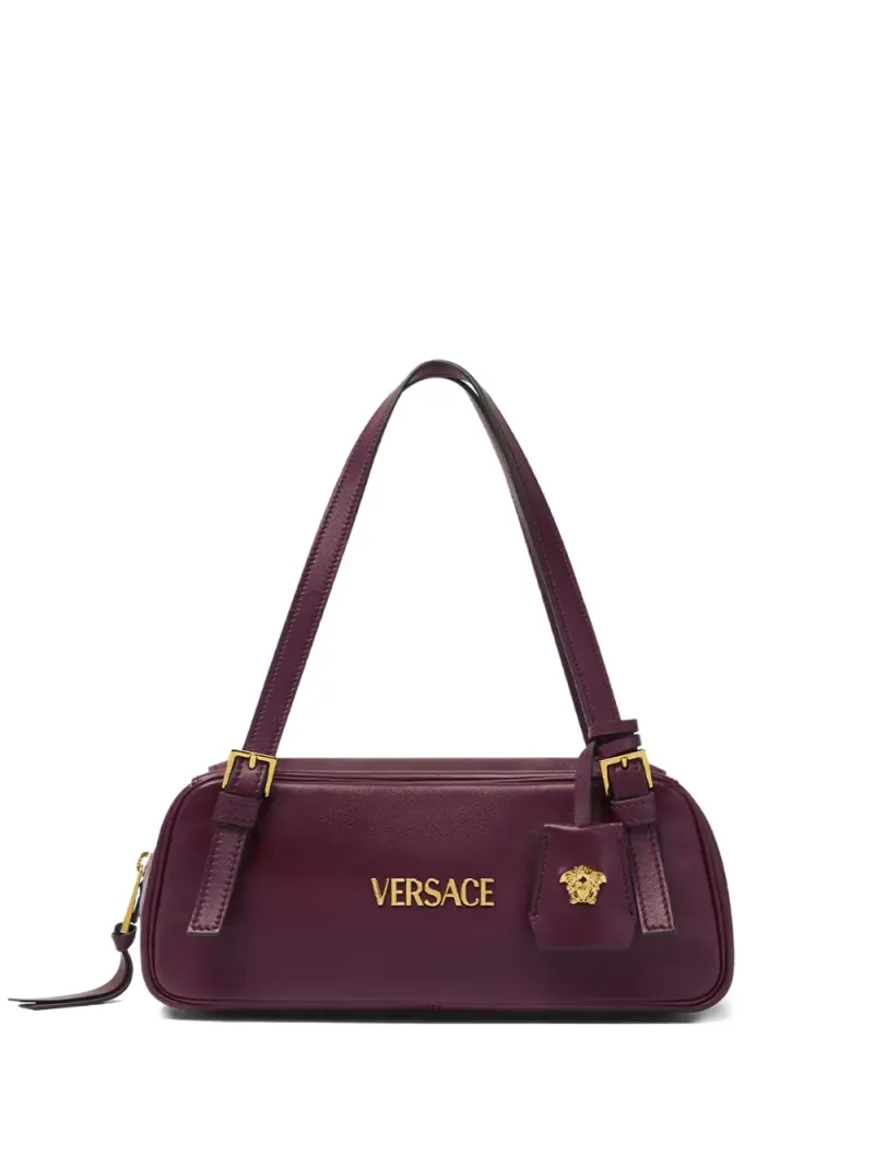 Versace Versace Tag Schultertasche in Rot