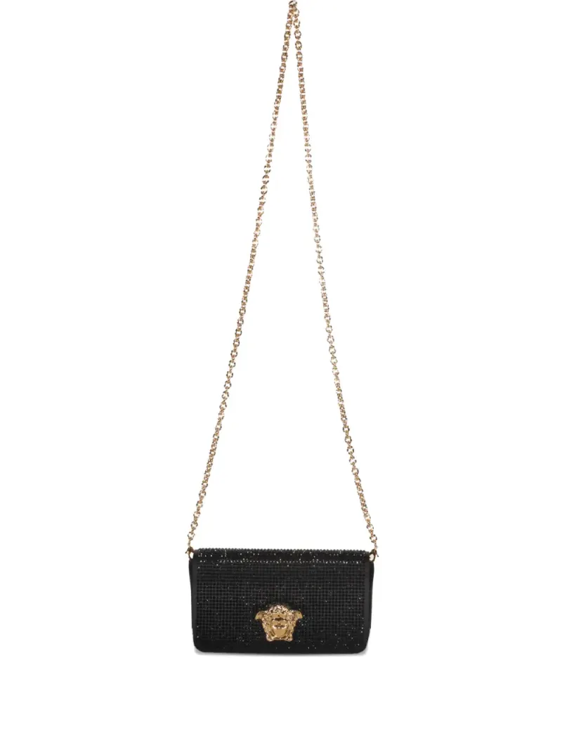 Versace Verzierte Mini-Tasche Mini in Schwarz