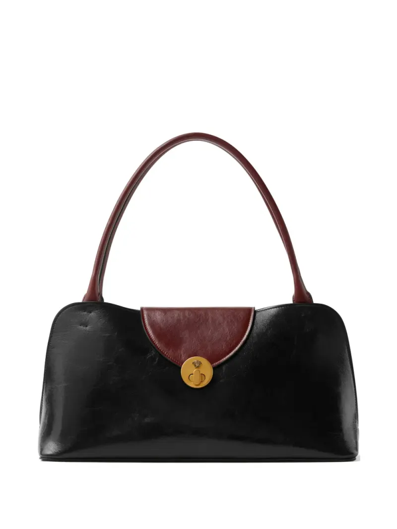 Versace Mittelgroße Vivian Schultertasche in Nude