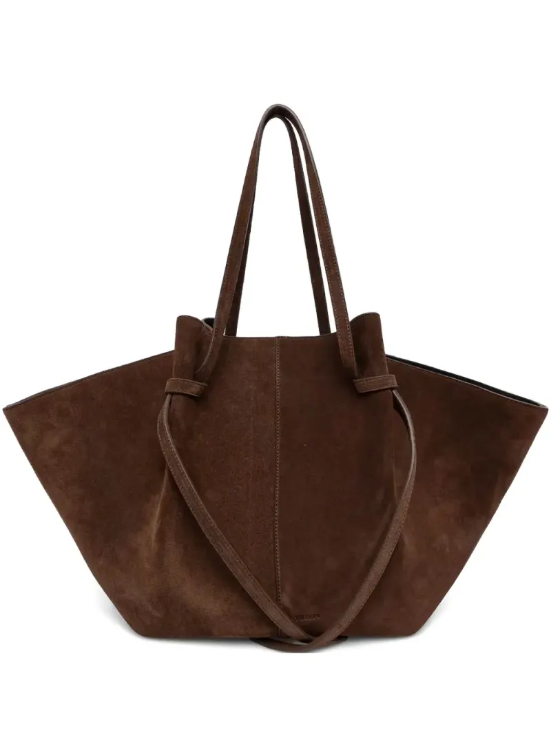 Yuzefi Asymmetrische Tote Bag in Braun