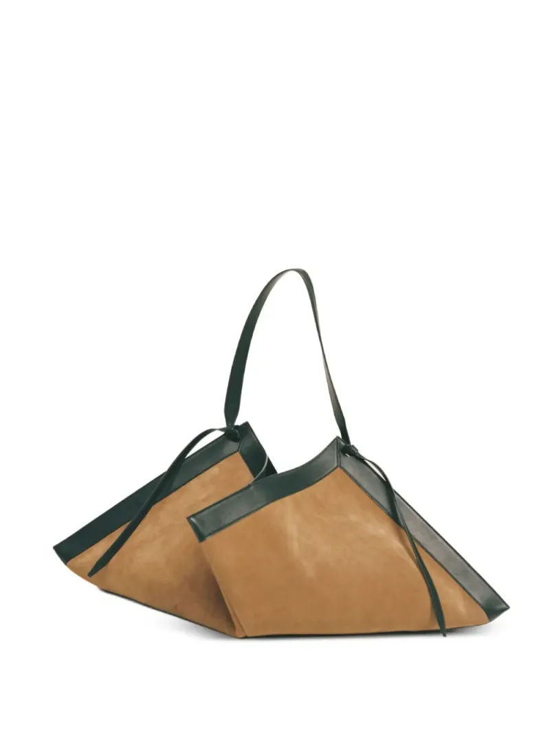 Yuzefi Handtasche aus Leder in Braun