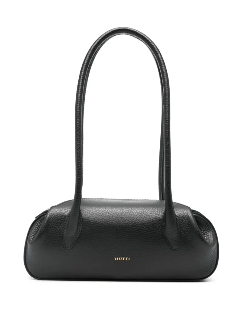 Yuzefi Mini Oyster Schultertasche Mini in Schwarz