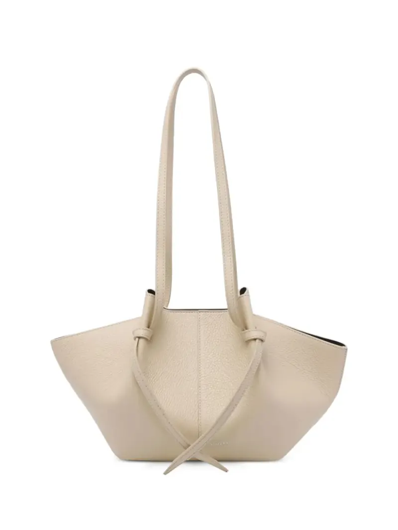 Yuzefi Satchel-Tasche mit Knotendetail in Nude